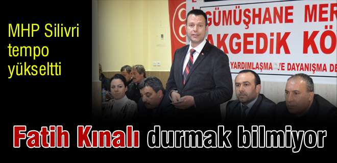 Fatih Kınalı durmak bilmiyor