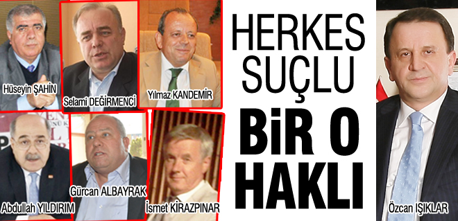 Herkes suçlu bir o haklı