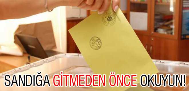 Türkiye sandığa gidiyor