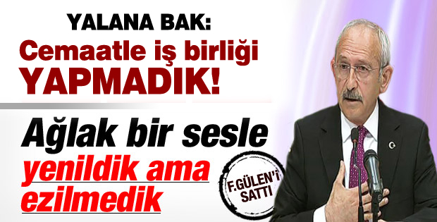 Kılıçdaroğlu'ndan yalanın "kocaman" hali!
