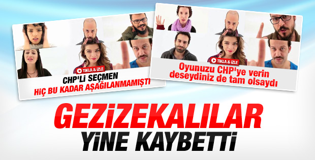 Ünlü isimlerin yerel seçim klipleri boşa çıktı