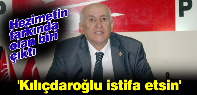 CHP'li adaydan Kılıçdaroğlu'na istifa çağrısı