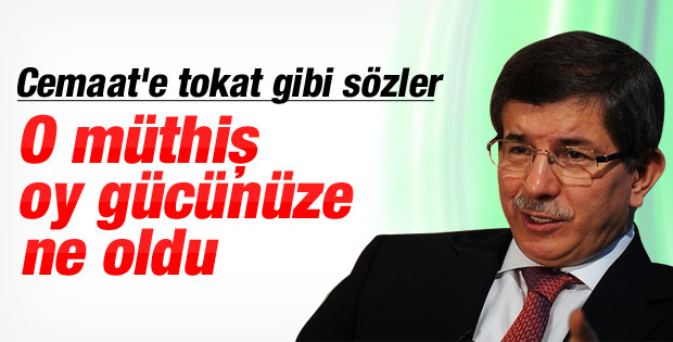 Cemaat'in o müthiş oy gücü yokmuş