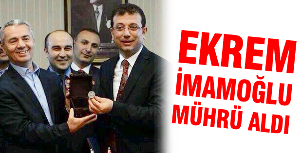 Mühür İmamoğlu'na geçti