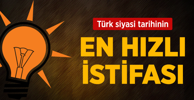 Mazbatasını Aldı, AK Parti'den İstifa Etti