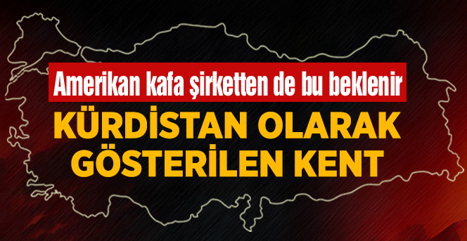 Google Şanlıurfa'yı Kürdistan olarak gösteriyor