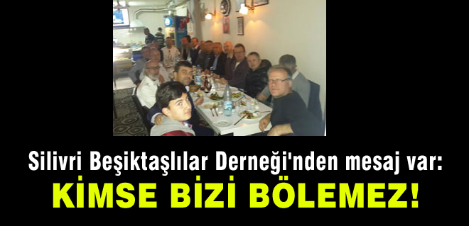 Kimse bizi bölemez
