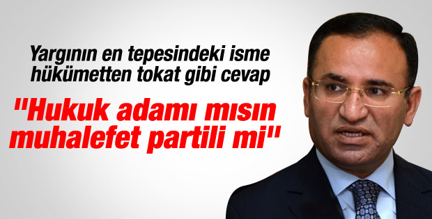 Hükümetten Haşim Kılıç'a ilk tepki