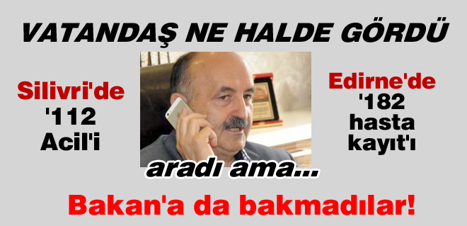 Bakan bile ulaşamadı