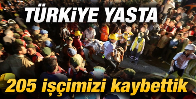 Bakan Yıldız: Soma'da 205 işçimizi kaybettik