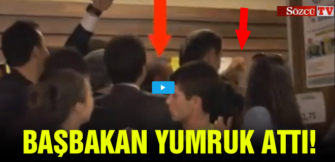 Başbakan yumruk attı!