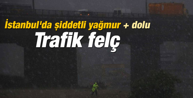 Kuvvetli yağış İstanbul'u olumsuz etkiledi