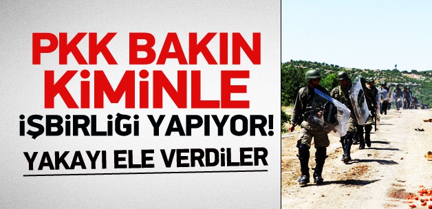 PKK bakın kiminle işbirliği yapıyor !