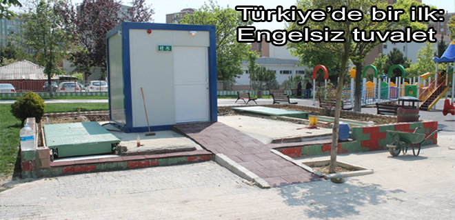 Türkiye'de bir ilk: Engelsiz tuvalet