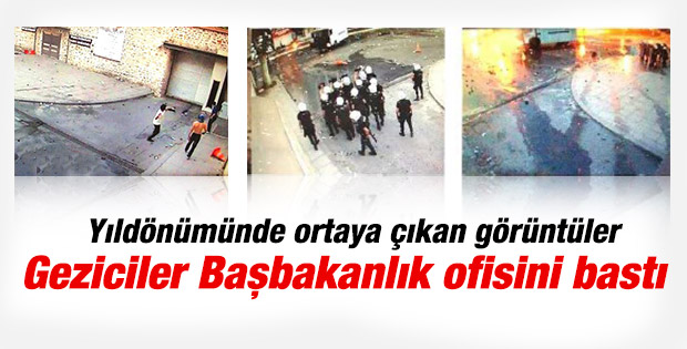 Başbakanlık ofisine saldırının görüntüleri