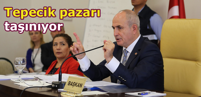 Tepecik pazarı taşınıyor