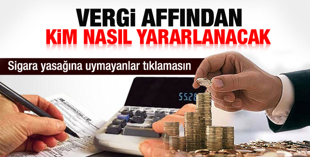 Vergi affından kimler nasıl yararlanacak