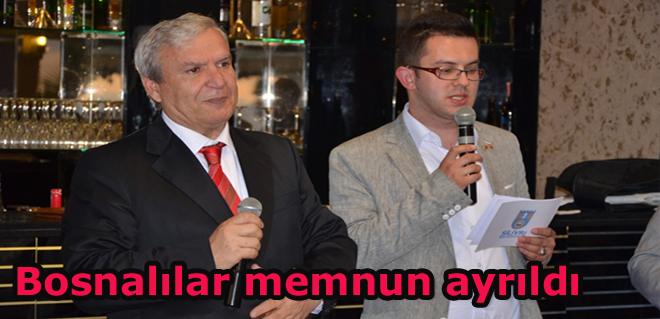 Bosnalılar memnun ayrıldı