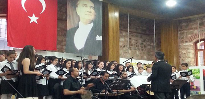 Öğrencilerden bahar konseri