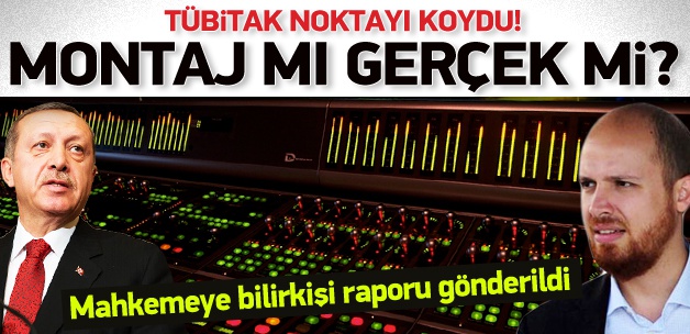 TÜBİTAK: Ses kayıtları Erdoğan'a ait değil