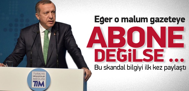 Erdoğan : Bunu ilk kez paylaşıyorum
