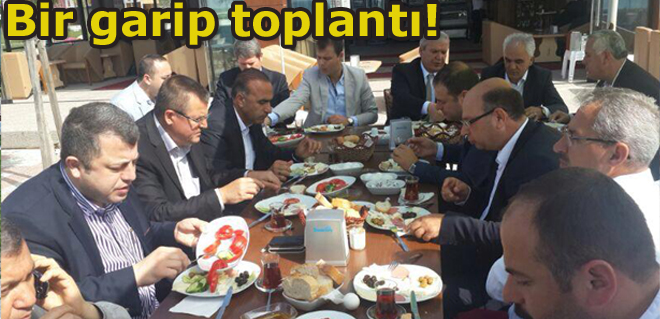 Bir garip toplantı!