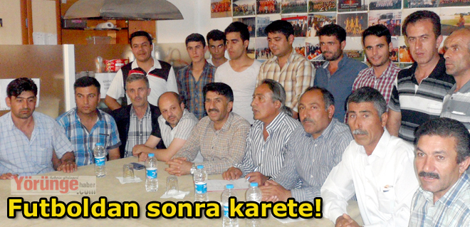 Futboldan sonra karete!