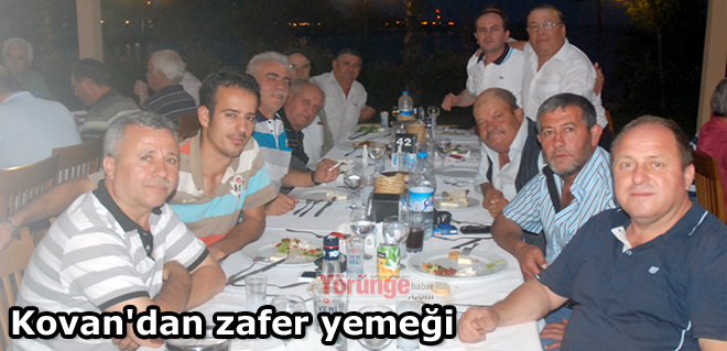 Kovan'dan zafer yemeği