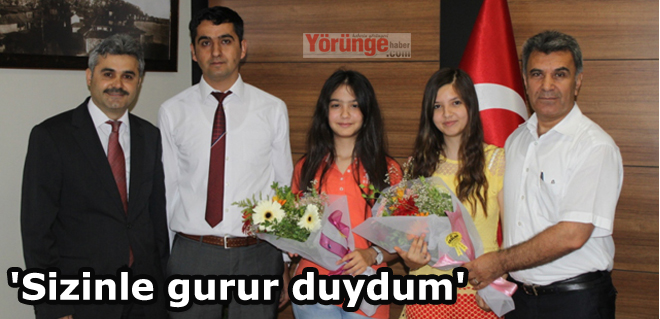 'Sizinle gurur duydum'