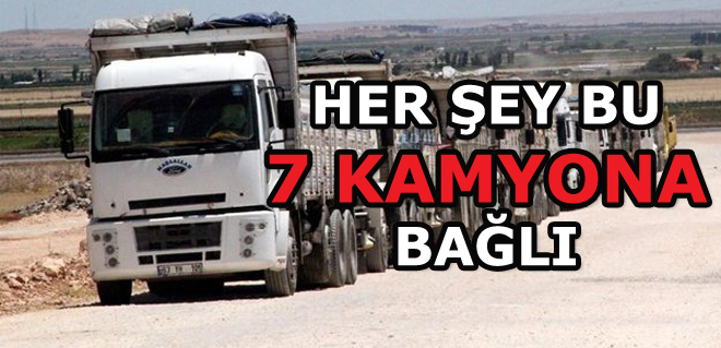 Irak ticaretinin kaderi 7 kamyona bağlı