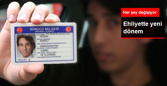 Ehliyetlere Avrupa Birliği Standartları Getiriliyor