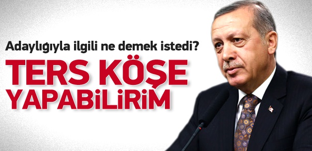 Köşk adaylığı sorusuna sürpriz cevap
