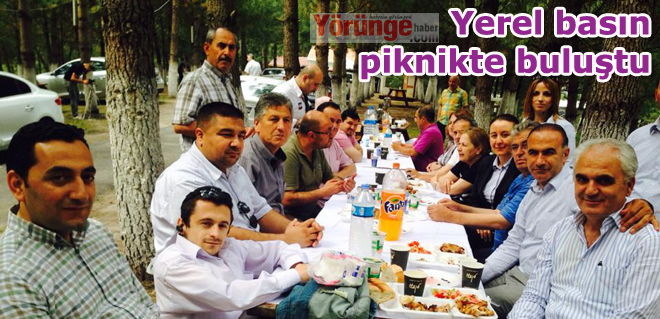 Yerel basın piknikte buluştu