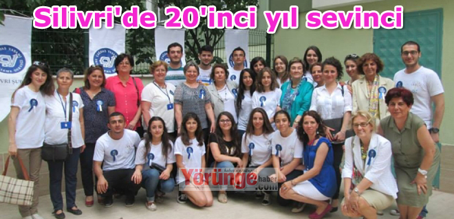 Silivri'de 20'inci yıl sevinci