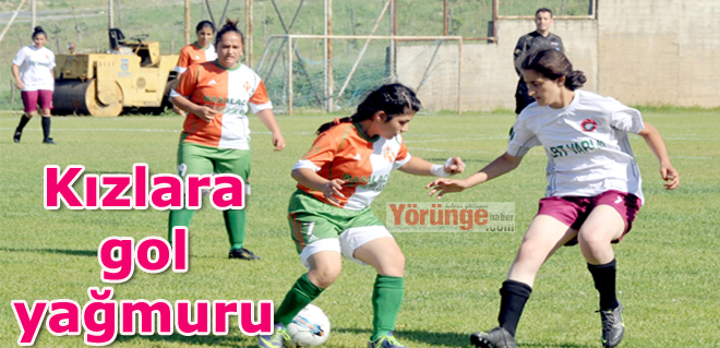 Kızlara gol yağmuru