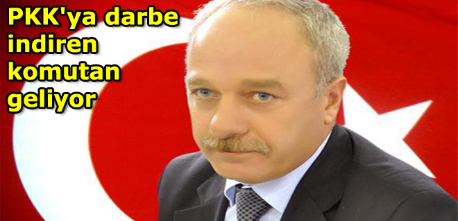 PKK'ya darbe indiren komutan geliyor