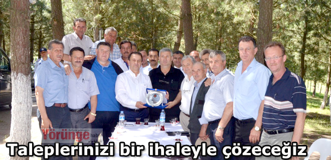 Belediye Başkanı'ndan muhtarlara: Taleplerinizi bir ihaleyle çözeceğiz
