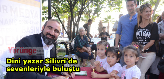 Dini yazar Silivri'de sevenleriyle buluştu
