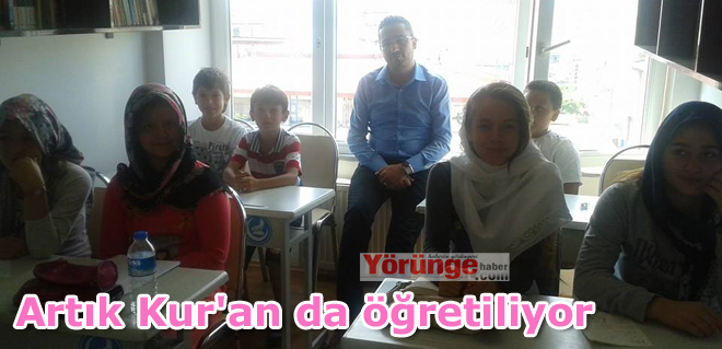 Artık Kur'an da öğretiliyor