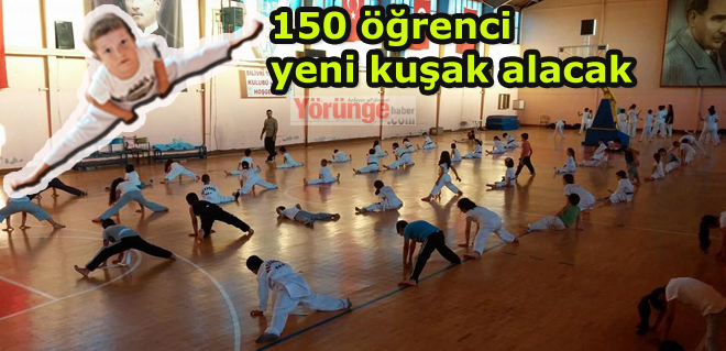 150 öğrenci yeni kuşak alacak