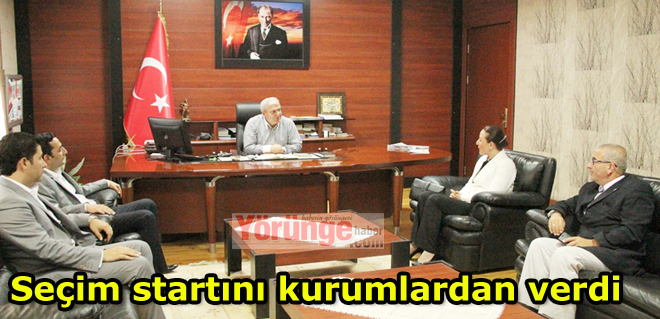 Seçim startını kurumlardan verdi