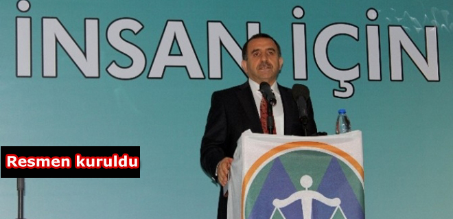 Türkiye'nin bir siyasi partisi daha oldu