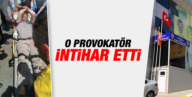 Bayrağı İndirmeye Çalışan Zanlı İntihar Etti