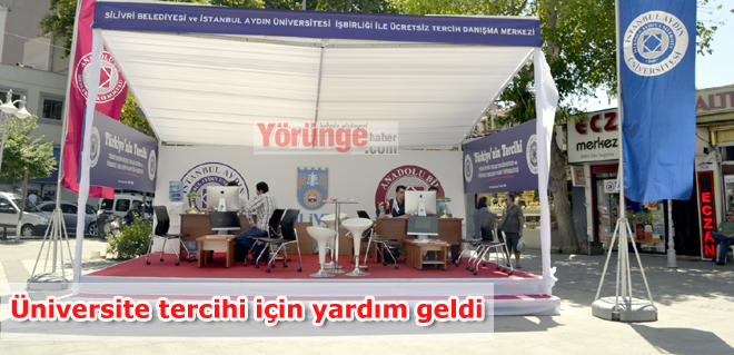 Üniversite tercihi için yardım geldi