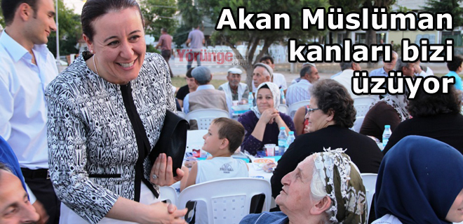 Akan Müslüman kanları bizi üzüyor
