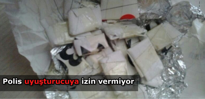 Polis uyuşturucuya izin vermiyor