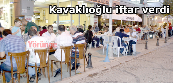Kavaklıoğlu iftar verdi