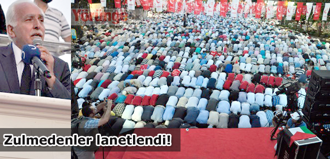 Zulmedenler lanetlendi!