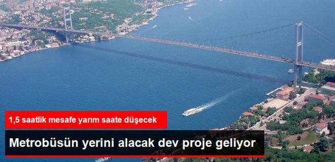 İstanbul'a İkinci Marmaray Geliyor