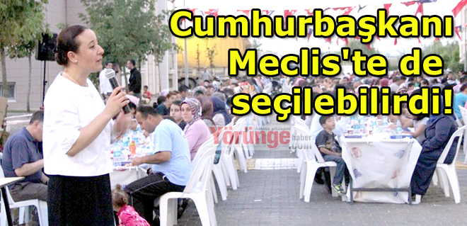 Cumhurbaşkanı Meclis'te de seçilebilirdi!
